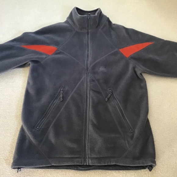 Helly Hansen Men's Full Zip Fleece Jacket Sweatshirt Grey Medium - Picture 1 of 15